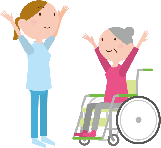 リハビリ高齢者